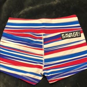 Savage barbell shorts